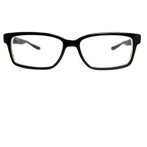 NIKE Eyeglasses Frames 7103 001 140 Black Full Rim Pre-Owned H19473